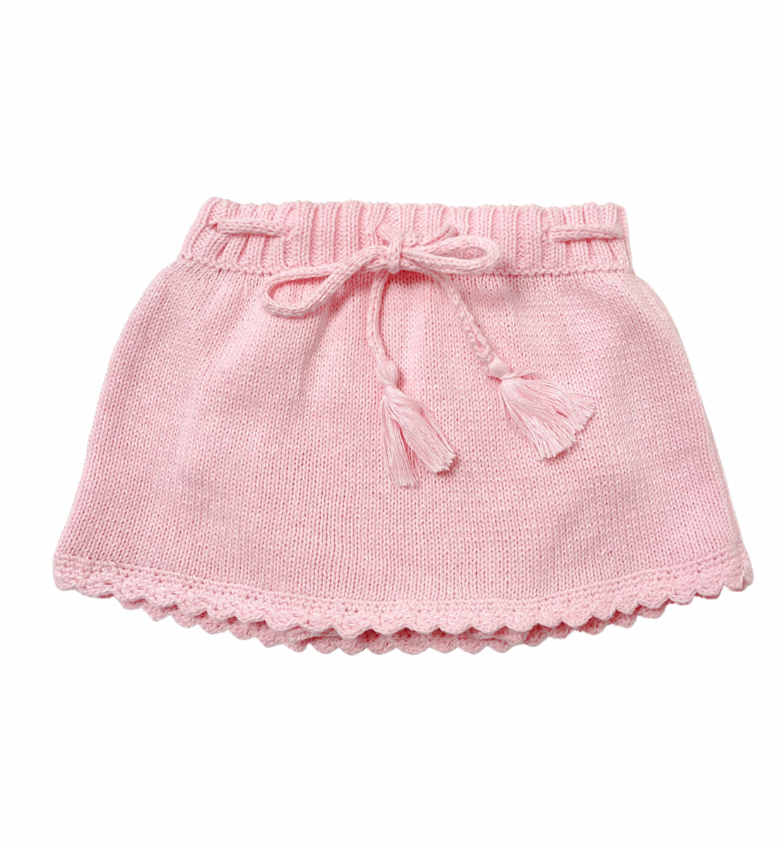 Babyhug Knee Length Skirt Floral Print - Pink main image 1