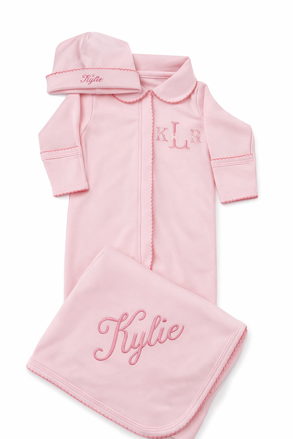 Alexander Set – Personalized Pima Cotton Coming Home Outfit